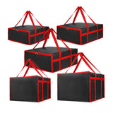 Maxbell Insulated Delivery Bag Reusable Food Delivery Bag for Camping Picnic Outdoor 40cmx40cmx15cm