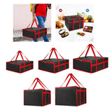 Maxbell Insulated Delivery Bag Reusable Food Delivery Bag for Camping Picnic Outdoor 40cmx40cmx15cm