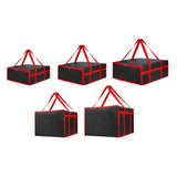 Maxbell Insulated Delivery Bag Reusable Food Delivery Bag for Camping Picnic Outdoor 40cmx40cmx15cm