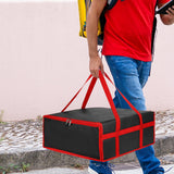 Maxbell Insulated Delivery Bag Reusable Food Delivery Bag for Camping Picnic Outdoor 50cmx50cmx20.5cm