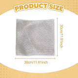 Maxbell Dishcloth Resuable Wet and Dry Dishwashing Rags for Kitchen Cookware Cutlery 30cmx30cm