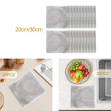 Maxbell Dishcloth Resuable Wet and Dry Dishwashing Rags for Kitchen Cookware Cutlery 30cmx30cm