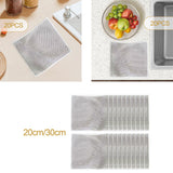Maxbell Dishcloth Resuable Wet and Dry Dishwashing Rags for Kitchen Cookware Cutlery 30cmx30cm