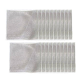 Maxbell Dishcloth Resuable Wet and Dry Dishwashing Rags for Kitchen Cookware Cutlery 30cmx30cm