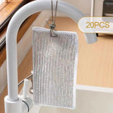 Maxbell Dishcloth Resuable Wet and Dry Dishwashing Rags for Kitchen Cookware Cutlery 30cmx30cm