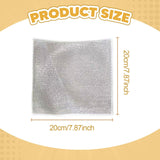 Maxbell Dishcloth Resuable Wet and Dry Dishwashing Rags for Kitchen Cookware Cutlery 20cmx20cm