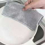 Maxbell Dishcloth Resuable Wet and Dry Dishwashing Rags for Kitchen Cookware Cutlery 20cmx20cm