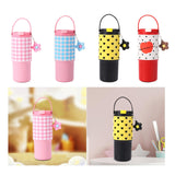 Maxbell Insulated Water Bottle Portable Drink Water Cup for Smoothie Coffee Beverage Pink