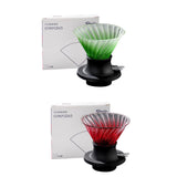 Maxbell Pour over Coffee Dripper Pour over Coffee Maker Drip for Kitchen Office Cafe Green