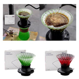 Maxbell Pour over Coffee Dripper Pour over Coffee Maker Drip for Kitchen Office Cafe Green