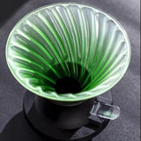 Maxbell Pour over Coffee Dripper Pour over Coffee Maker Drip for Kitchen Office Cafe Green