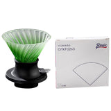 Maxbell Pour over Coffee Dripper Pour over Coffee Maker Drip for Kitchen Office Cafe Green