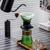 Maxbell Pour over Coffee Dripper Pour over Coffee Maker Drip for Kitchen Office Cafe Green