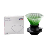 Maxbell Pour over Coffee Dripper Pour over Coffee Maker Drip for Kitchen Office Cafe Green