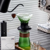 Maxbell Pour over Coffee Dripper Pour over Coffee Maker Drip for Kitchen Office Cafe Green