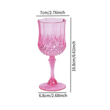 Maxbell Wine Goblet Modern Collection Transparent for Wedding Anniversary Restaurant