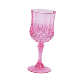 Maxbell Wine Goblet Modern Collection Transparent for Wedding Anniversary Restaurant