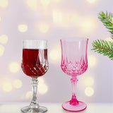 Maxbell Wine Goblet Modern Collection Transparent for Wedding Anniversary Restaurant