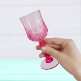 Maxbell Wine Goblet Modern Collection Transparent for Wedding Anniversary Restaurant