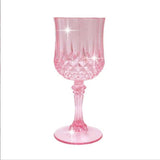 Maxbell Wine Goblet Modern Collection Transparent for Wedding Anniversary Restaurant