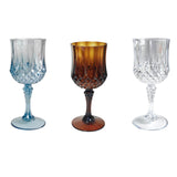 Maxbell Wine Goblet Unique Wine Glasses for Birthday Gift Party Supplies Anniversary Blue