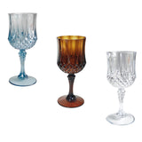 Maxbell Wine Goblet Unique Wine Glasses for Birthday Gift Party Supplies Anniversary Blue