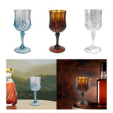 Maxbell Wine Goblet Unique Wine Glasses for Birthday Gift Party Supplies Anniversary Blue