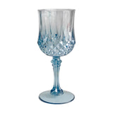 Maxbell Wine Goblet Unique Wine Glasses for Birthday Gift Party Supplies Anniversary Blue