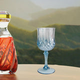 Maxbell Wine Goblet Unique Wine Glasses for Birthday Gift Party Supplies Anniversary Blue