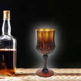 Maxbell Wine Goblet Unique Wine Glasses for Birthday Gift Party Supplies Anniversary Brown