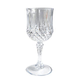 Maxbell Wine Goblet Unique Wine Glasses for Birthday Gift Party Supplies Anniversary White