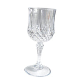 Maxbell Wine Goblet Unique Wine Glasses for Birthday Gift Party Supplies Anniversary White