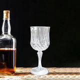 Maxbell Wine Goblet Unique Wine Glasses for Birthday Gift Party Supplies Anniversary White