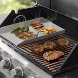 Maxbell Stainless Steel Cooking Griddle Breakfast Restaurant Kitchen Grill Accessory