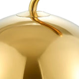 Maxbell Stainless Steel Food Dome Cover Dust Cover for Indoor Outdoor Birthday Party Gold Inner Dia25cm