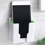 Maxbell Remote Control Organizer AC Controller Organizer for Home Bedside Shelf Dorm White