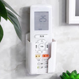 Maxbell Remote Control Organizer AC Controller Organizer for Home Bedside Shelf Dorm White