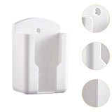 Maxbell Remote Control Organizer AC Controller Organizer for Home Bedside Shelf Dorm White