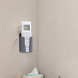 Maxbell Remote Control Organizer AC Controller Organizer for Home Bedside Shelf Dorm Gray