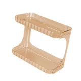 Maxbell Desk Cosmetics Rack 2 Tiers Kitchen Spices Rack Display for Washroom Bedroom