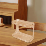 Maxbell Desk Cosmetics Rack 2 Tiers Kitchen Spices Rack Display for Washroom Bedroom