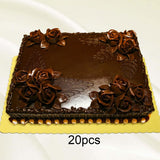 Maxbell 20Pcs Cake Boards Multifunction Baking Tools for Icing Cakes Pasteles Pastry Gold
