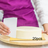 Maxbell 20Pcs Cake Boards Multifunction Baking Tools for Icing Cakes Pasteles Pastry Gold