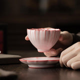 Maxbell Tea Cup Collection Elegant Chinese/Japanese for Friends Tearoom Office A