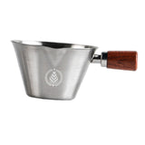 Maxbell Stainless Steel Espresso Cup 100ml with Marking 7.7x4.7cm Coffee Pouring Cup