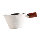 Maxbell Stainless Steel Espresso Cup 0.1 L with Marking 7.7x4.7cm Coffee Pouring Cup White