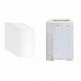 Maxbell 6Pcs Air Purifier Filter Replacement Cleaning Accessories for W380 40x25cm