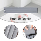 Maxbell Silicone Pot Lid Storage Flexible Portable Effective Water Drainage Non Slip Gray