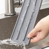 Maxbell Silicone Pot Lid Storage Flexible Portable Effective Water Drainage Non Slip Gray