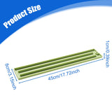 Maxbell Silicone Pot Lid Storage Flexible Portable Effective Water Drainage Non Slip Green